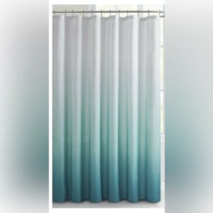 Teal Ombre Shower Curtain